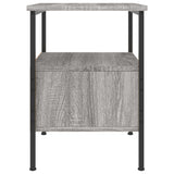 Nattbord grå sonoma 34x36x50 cm konstruert tre