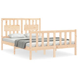 Sengeramme med hodegavl 4FT small double heltre