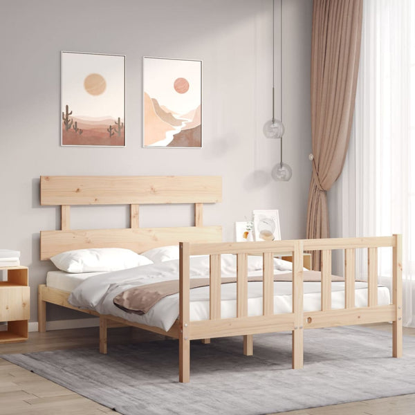 Sengeramme med hodegavl 4FT small double heltre