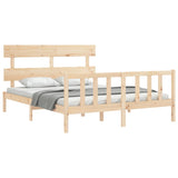 Sengeramme med hodegavl 5FT King Size heltre