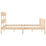 Sengeramme med hodegavl 5FT King Size heltre