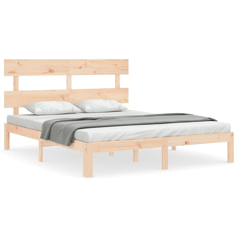 Sengeramme med hodegavl 5FT King Size heltre