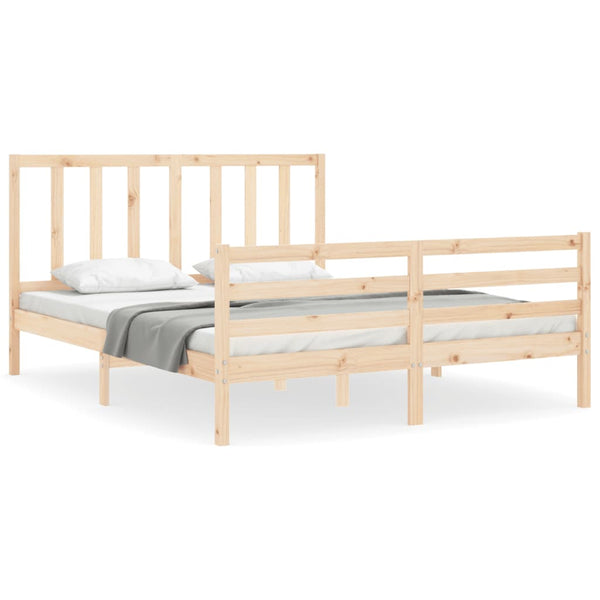 Sengeramme med hodegavl 5FT King Size heltre