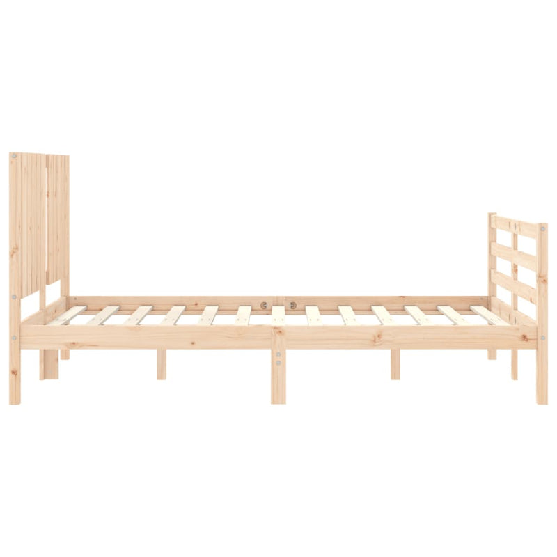 Sengeramme med hodegavl 4FT small double heltre