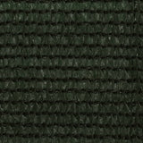 Balkongskjerm mørkegrønn 75x600 cm HDPE
