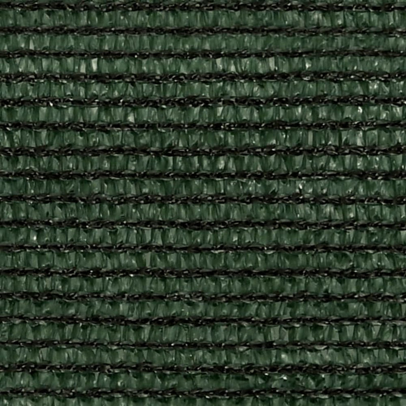 Solseil 160 g/m² mørkegrønn 3x3x4,2 m HDPE