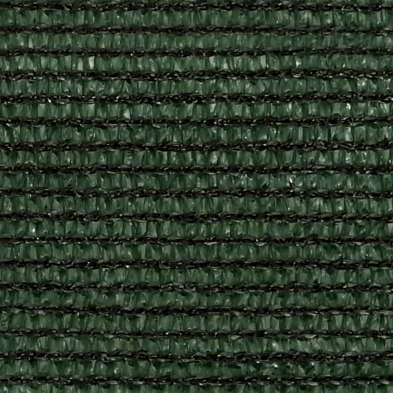 Solseil 160 g/m² mørkegrønn 4x5x6,8 m HDPE