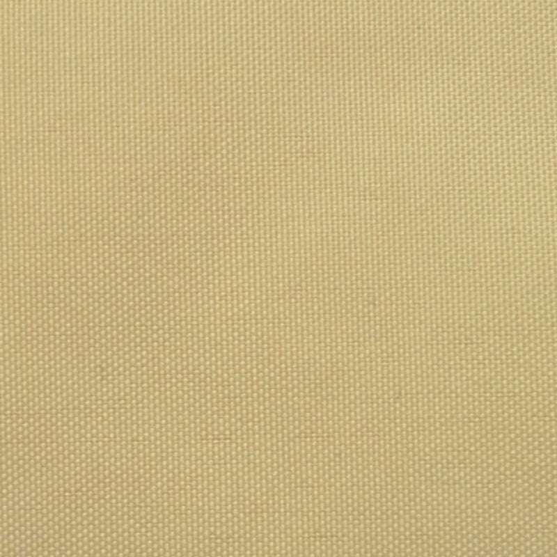 Solseil oxfordstoff firkantet 3,6x3,6 m beige